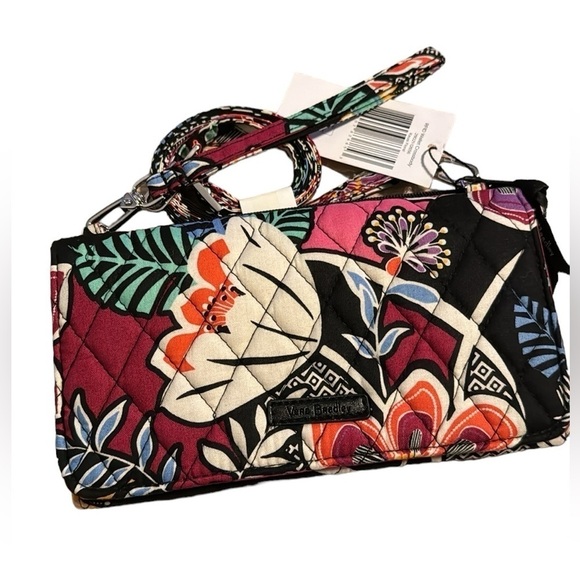 Vera Bradley crossbody Wallet purse slim NEW Kauai floral NWT - Picture 6 of 7